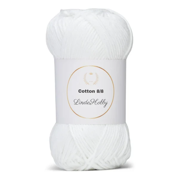 LindeHobby Cotton 8/8 - Natural Harmony, 10 ngl